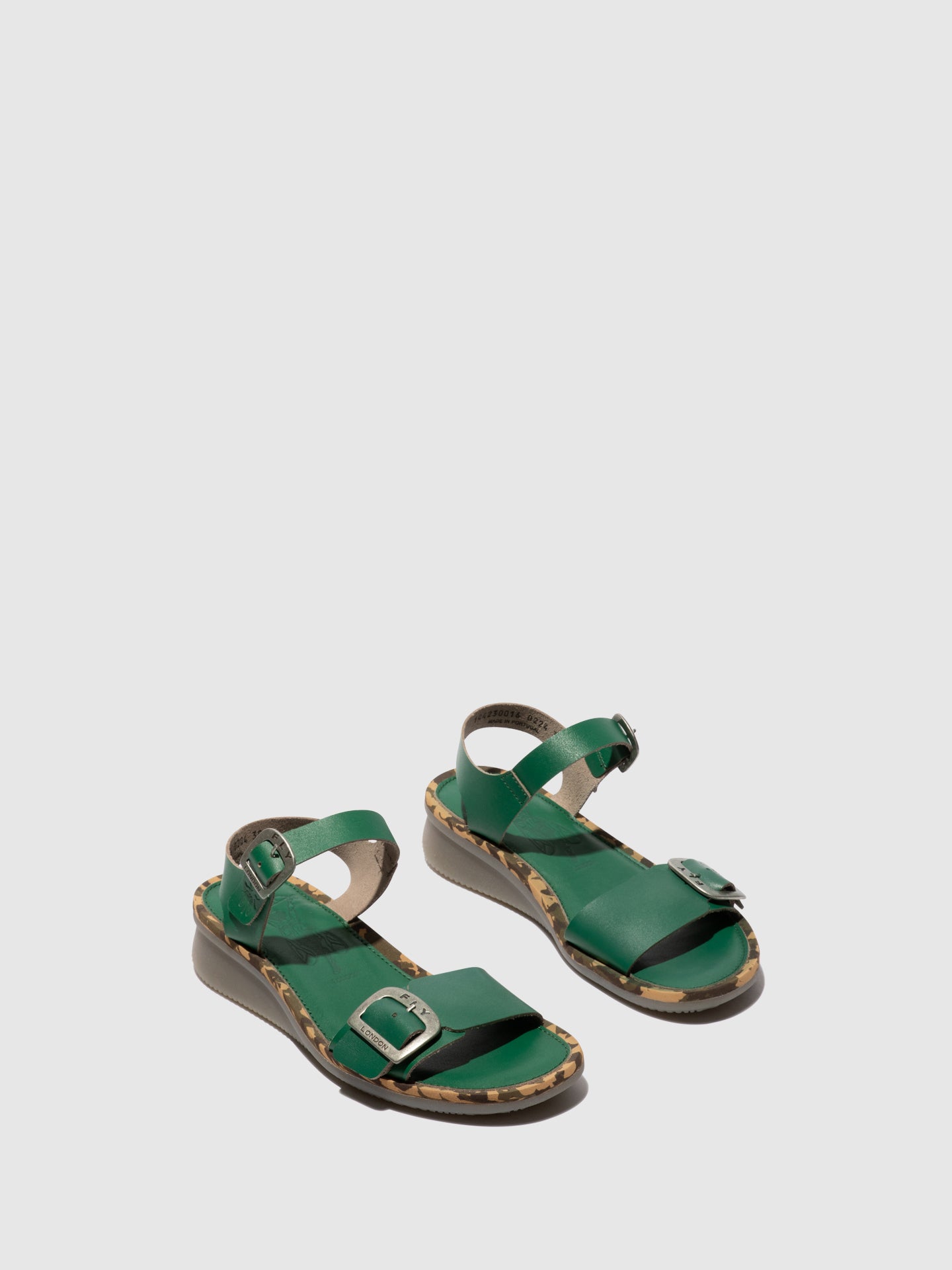 Fly London Sandálias com Tira no Calcanhar em Verde